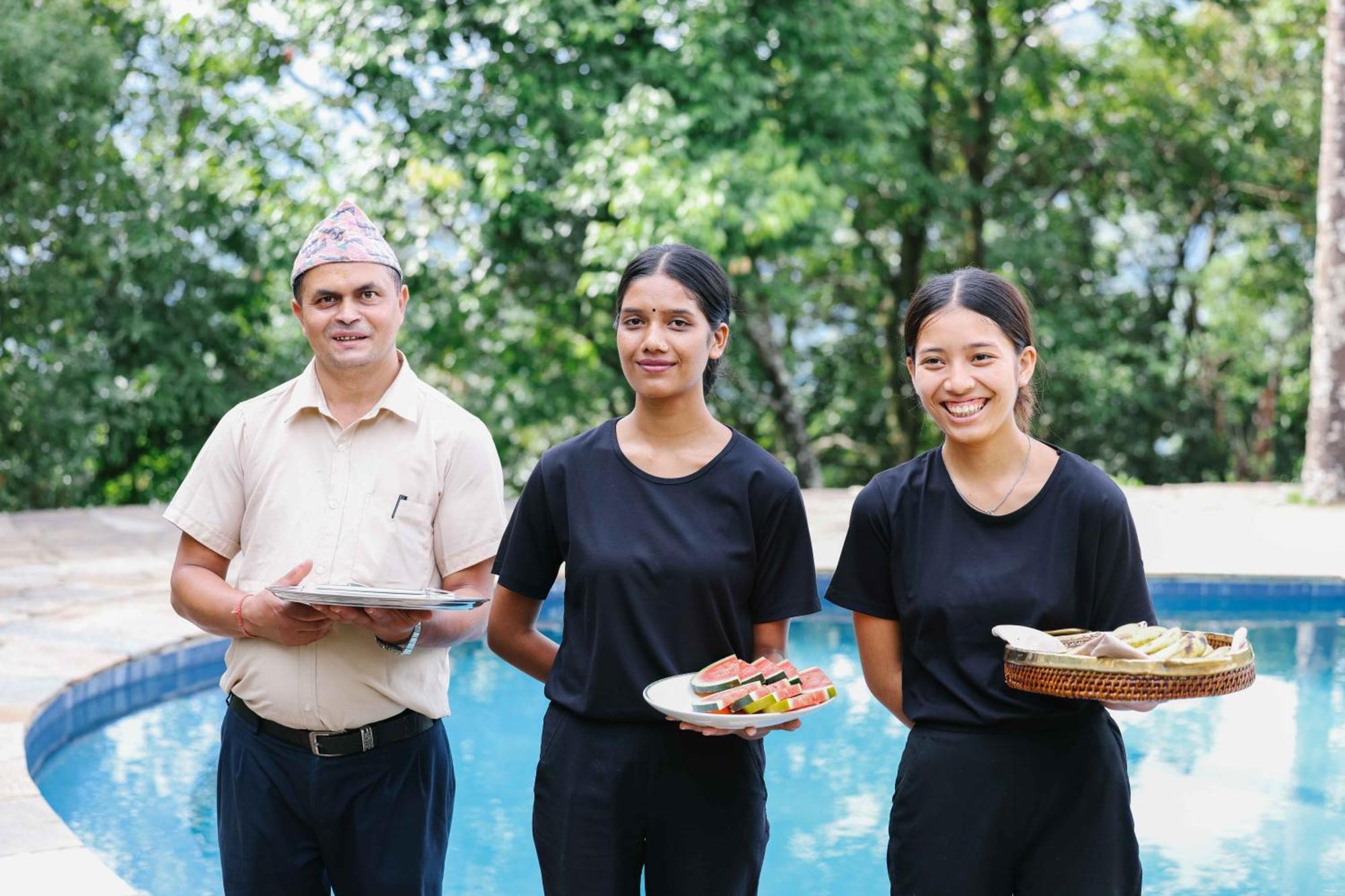 Tiger Mountain Pokhara Lodge Buitenkant foto